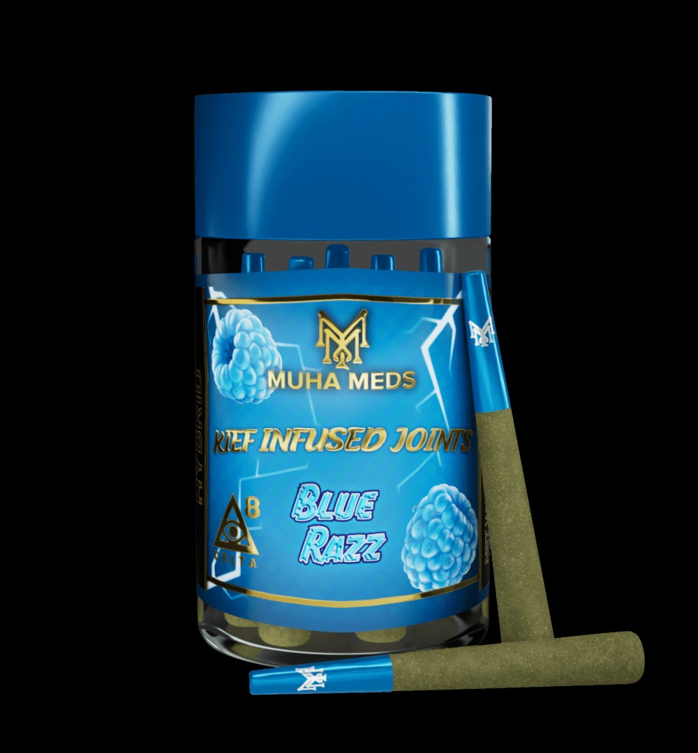 Blue Razz | Sweet, Potent, Blue Raspberry Cannabis Flavor – Muha Meds Blue Razz