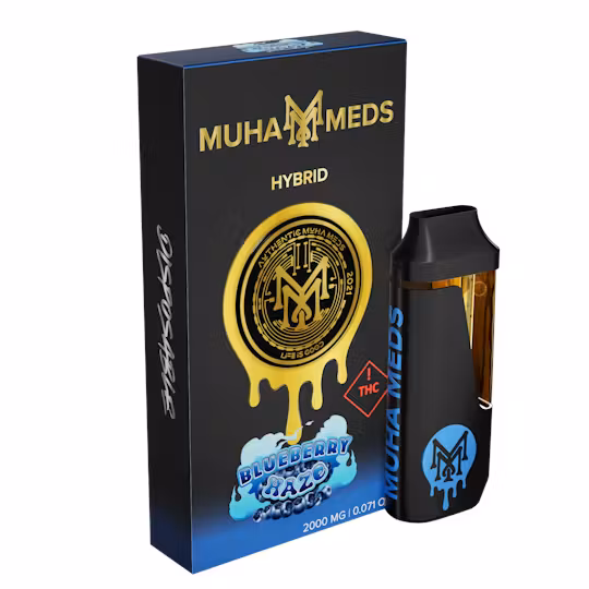 Blueberry Haze All-In-One 2000MG | Potent Disposable Vape Blueberry Haze All-In-On 2000MG