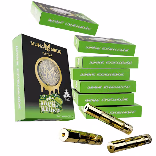 Jack Herer (S) Distillate Cart 1g | Premium Sativa Vape Jack Herer (S) - Distillate Cart - 1g