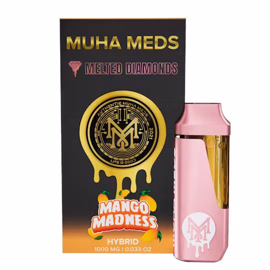 Mango Madness Melted Diamonds Disposable | Muha Meds Mango Madness Melted Diamonds Disposable