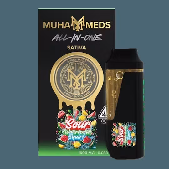 Meds 2g Disposable Sour Watermelon Squirt | Buy Now Muha Meds 2g Disposable Sour Watermelon Squirt