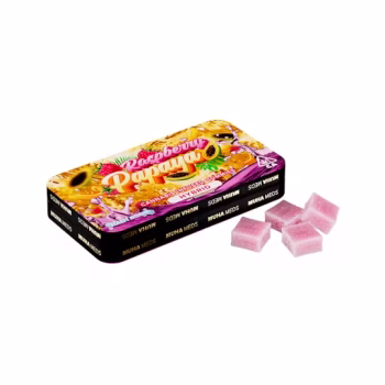 Raspberry Papaya Hash Rosin Gummies