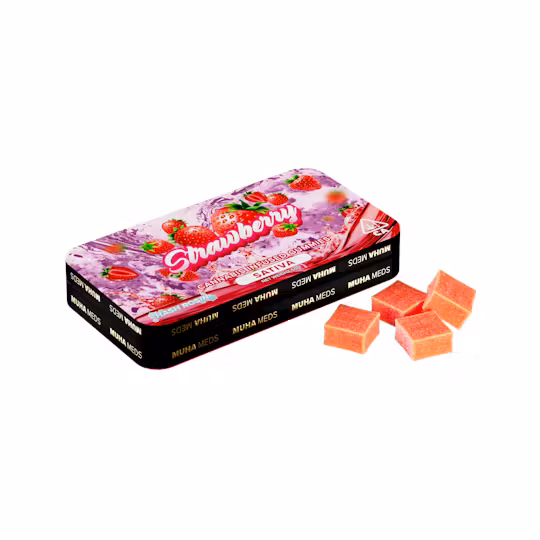 Strawberry Hash Rosin Gummies – Premium Solventless Edibles Strawberry Hash Rosin Gummies